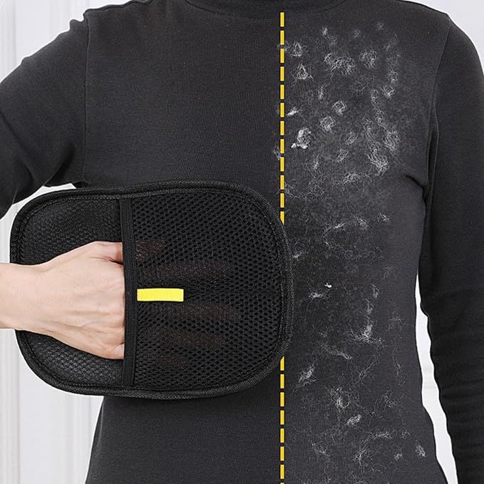Gants de Toilettage Anti-Poils pour Chien & Chat | Brosse Dépoussiérante Statique