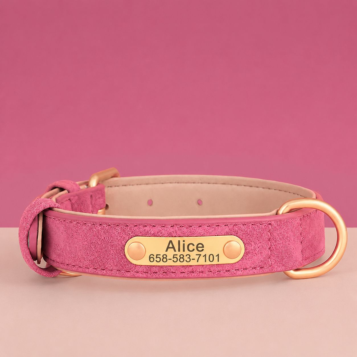 Collier Chien Personnalisé Cuir